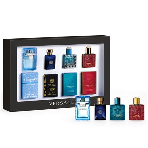 versace miniaturen set man|men's aftershave mini gift sets.